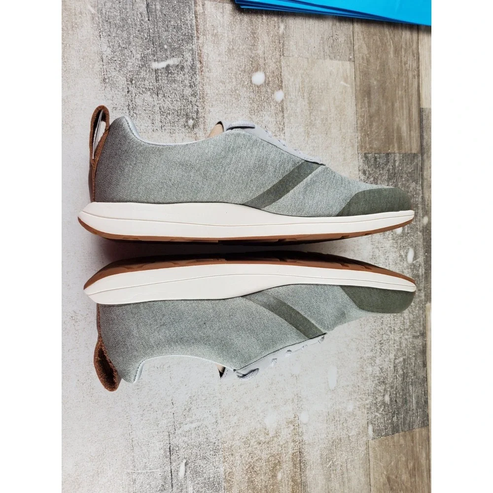 York Athletics Mfg. The Henry Sweatshirt Shoes Mens 9.5 Heather Gray Sneakers